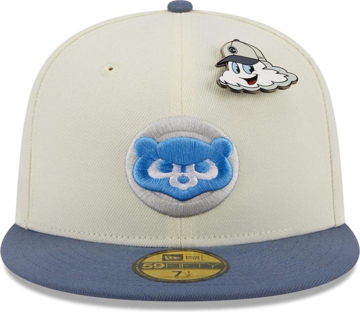 New Era 59Fifty Cap - ELEMENTS PIN Chicago Cubs - 7 5/8 (7 5/8)