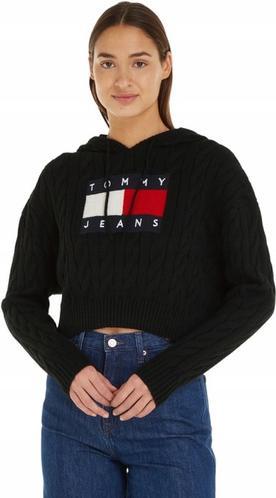 Image du produit Tommy Hilfiger Sweat à capuche Tjw Center Flag Cable pour femme (M)
