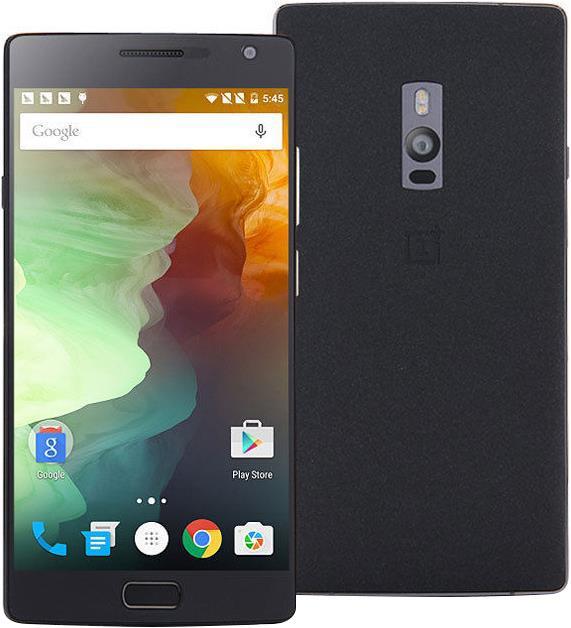 Produktbild OnePlus 2 (64 GB, Sandstone Black, 5.50", Dual SIM, 13 Mpx, 4G)