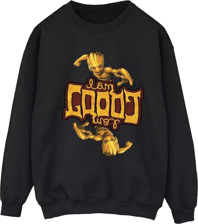 Image du produit - Sweat GUARDIANS OF THE GALAXY GROOT INVERTED GRAIN - Femme (XXL)