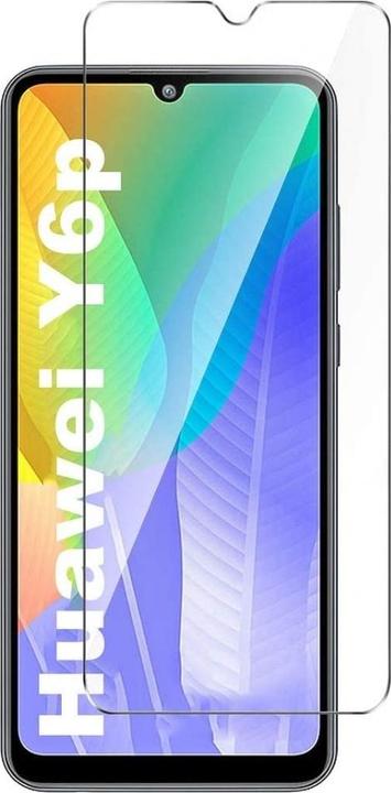Screenguard Huawei Y6p bulletproof glass protective film Case Friendly Design (1 Piece, Huawei Y6p)