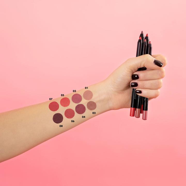 Produktbild Deborah Milano 2in1 Gel Contour & Colour Lip Liner No 01 (nude rose)
