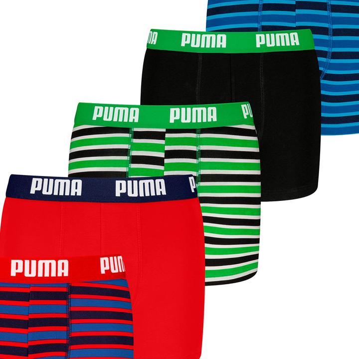 Immagine prodotto Puma Everyday Striped Boxers ECOM 6P (122, confezione da 6)