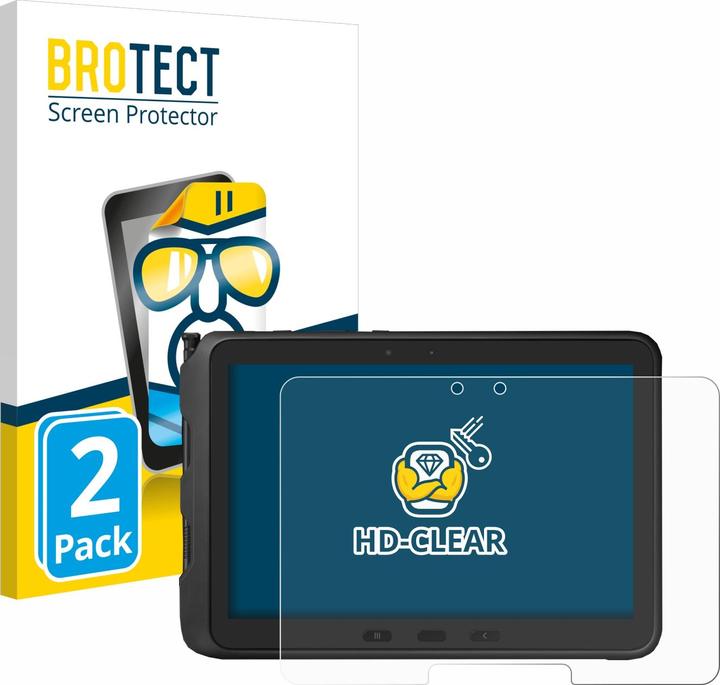 BROTECT Screen Protector Clear (2 Piece, Galaxy Tab Active Pro)