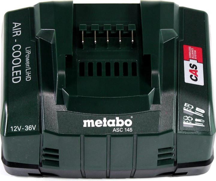 Produktbild Metabo Power 160-5 18 LTX BL OF Akku Kompressor 18 V 8,0 bar Brushless + 2x LiHD Akkupack 5,5 Ah + (5 l)