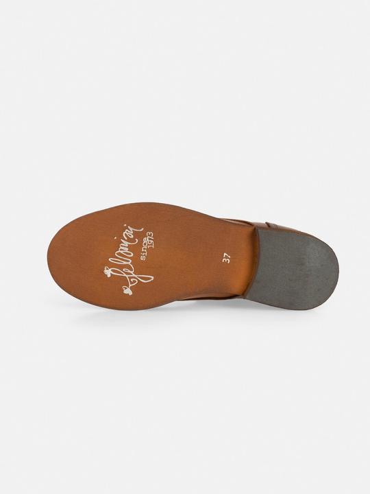 Immagine prodotto Felmini Stivale stringato Wide Fit W103 in vera pelle, con zip interna e tacco basso. (41)