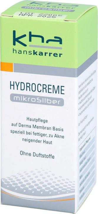 Image du produit Hans Karrer Crème hydratante au micro-silver pour peaux normales à grasses, 30 ml de crème (Crème pour le corps, 30 ml)