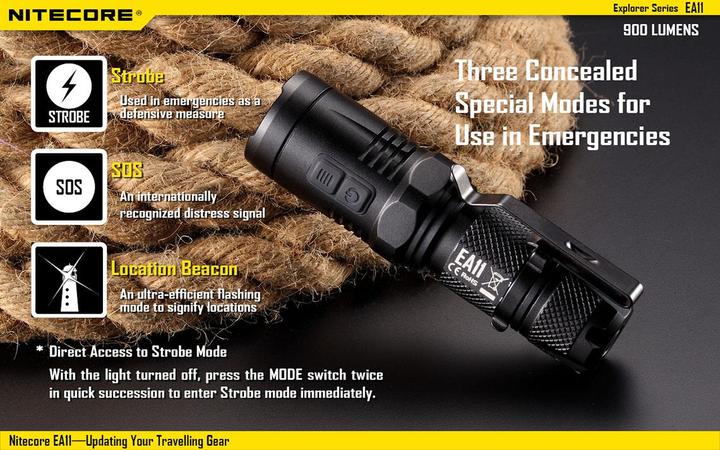 Produktbild Nitecore Ea11 (9.20 cm, 900 lm)