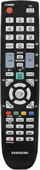 Produktbild Samsung BN59-00940A Fernbedienung IR Wireless Audio, Heimkinosystem, TV Drucktasten (Universal Fernbedienung, Infrarot)