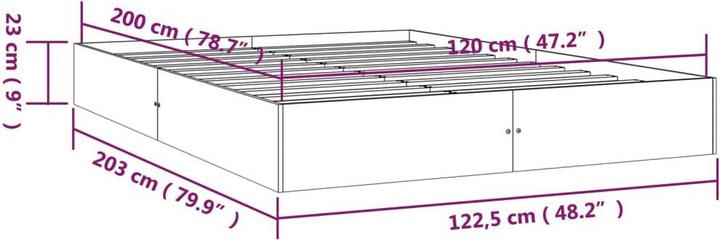 Image du produit VidaXL Lubbert (120 x 200 cm)