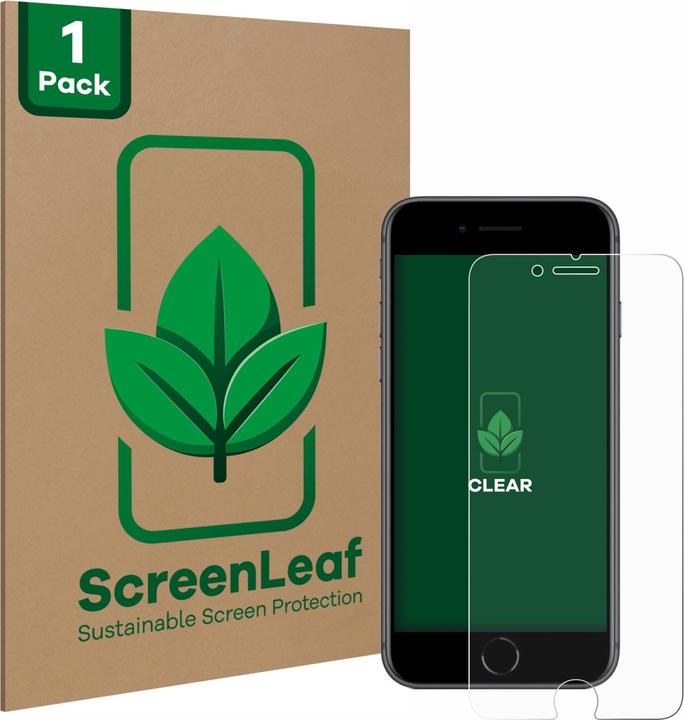 Immagine prodotto ScreenLeaf Pellicola protettiva sostenibile Pellicola protettiva dello schermo chiara trasparente (1 Pezzo/i, Apple iPhone 8)