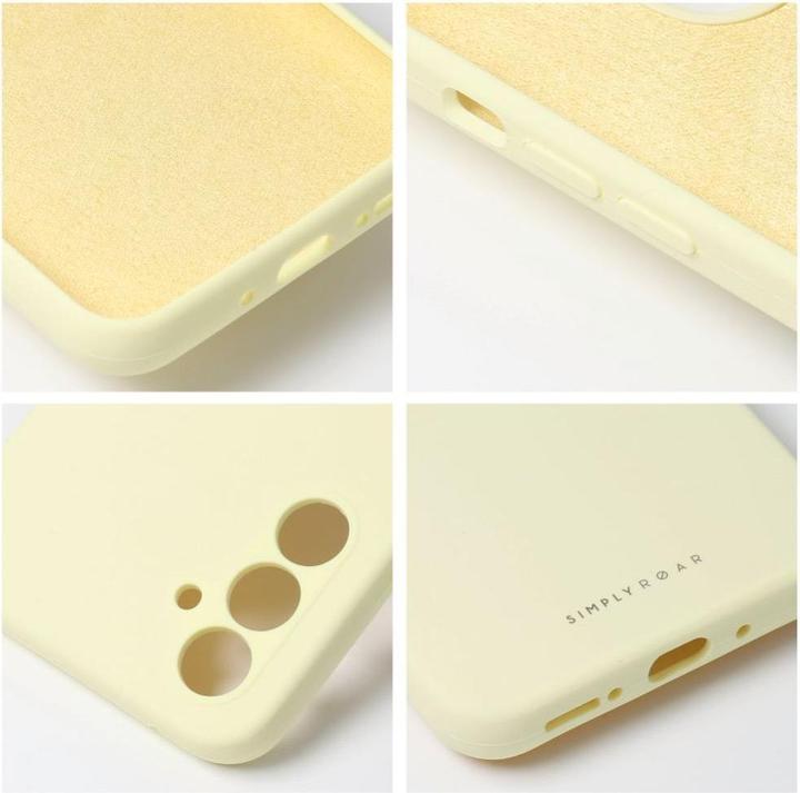 Actual product image Roar Back panel cover case CLOUD SKIN for XIAOMI Redmi Note 14 Pro 5G Light Yellow (Xiaomi Redmi Note 14 Pro 5G)