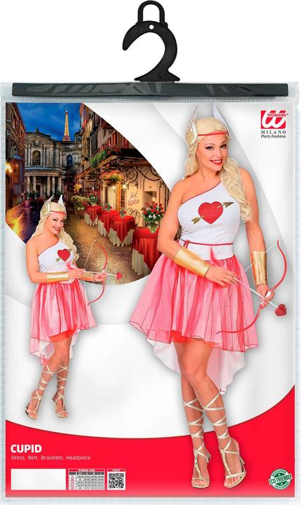 Image du produit Widmann CUPIDO (robe, ceinture, bracelets, coiffe), XS (XS)