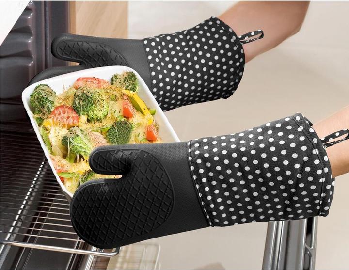 Image du produit Wenko gants de cuisine (Silicone, 60% coton, 40% polyester)
