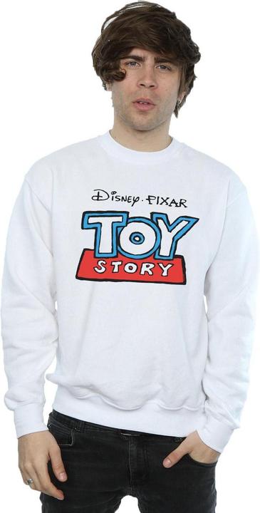 Actual product image Disney Mens Toy Story Cartoon Logo Sweatshirt (M)