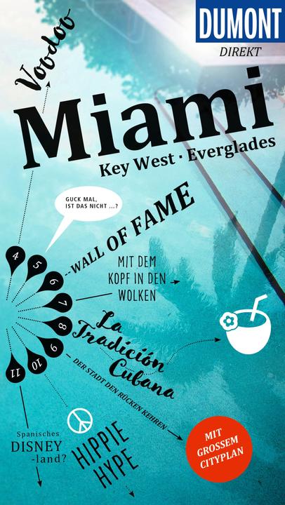 Produktbild direkt Reiseführer Miami, Key West, Everglades (Deutsch, Sebastian Moll, Steffi Kordy, 2023)