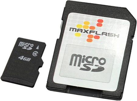 MaxFlash microSD Speicherkarte Klasse 4 (4 GB, microSD)