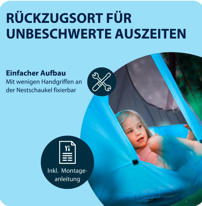 Actual product image Hudora Zelt Cosy Castle für Nestschaukel 90