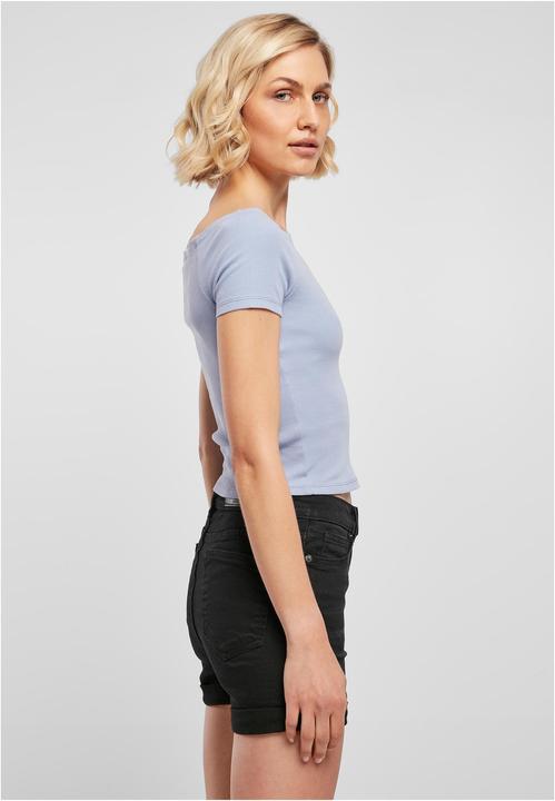 Actual product image Urban Classics Ladies Off Shoulder Rib Tee - 2416 (4XL)