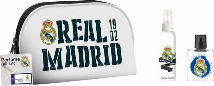 Real Madrid Eau De Toilette Spray 50ml Set 3 Artikel (Eau de Toilette, 50 ml)