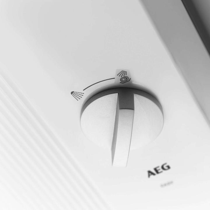 Produktbild AEG Haustechnik DDLE EASY 21 kW Elektronischer Durchlauferhitzer, 2 Festtemperaturen Dusche 42 °C/Küchenspüle 55 °C