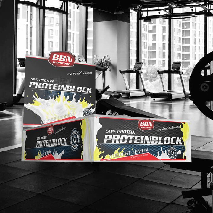 Produktbild Best Body Nutrition BBN Hardcore Protein Block (Yoghurt Lemon, 1 Stk., 1350 g)