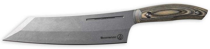 Produktbild Messermeister Kochmesser Carbon Bunka 20 cm, Braun/Grau (21.60 cm)