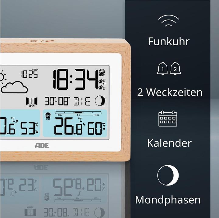 Actual product image ADE Digitale Wetterstation