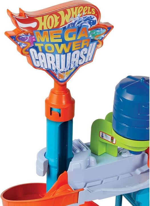 Image du produit Hot Wheels HW City Mega tour de lavage de voitures