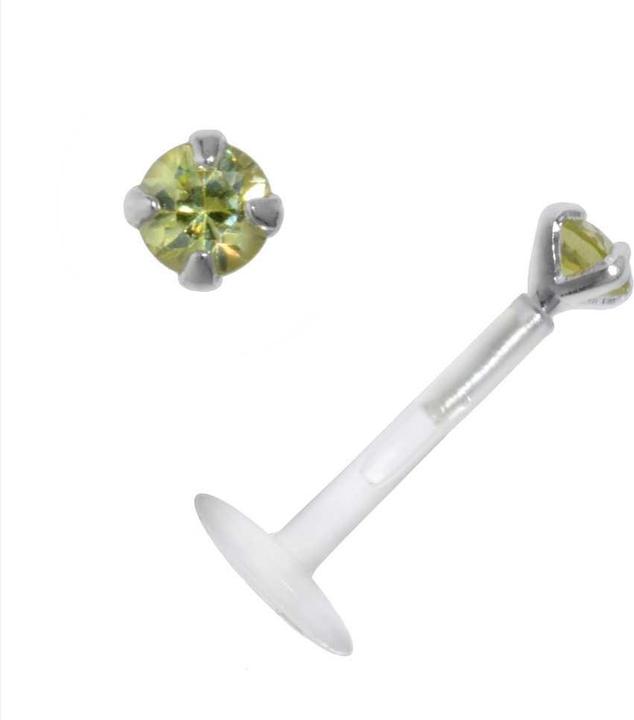 Immagine prodotto Bijouteria Piercing (Bioplastica, Argento 925, Zirconia)