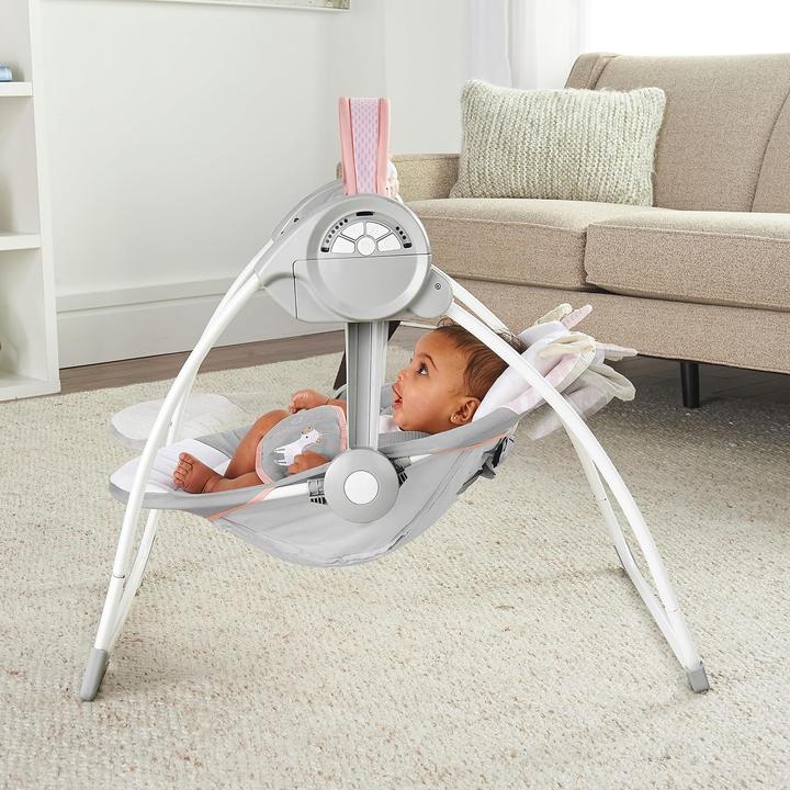 Actual product image Ingenuity Baby Swing & Baby Seesaw, Flora