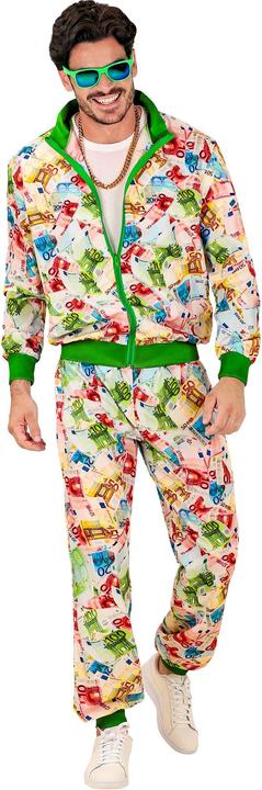 Actual product image Widmann EURO PARTY FASHION TRAININGSANZUG (Oberteil, Hose), XXL
