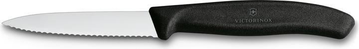 Actual product image Victorinox Swiss Classic, paring knife, 6pcs, 8cm, wavy, pointed, black (8 cm)