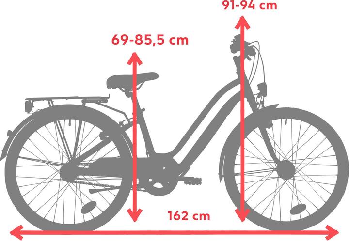 Actual product image Btwin 500 (24")