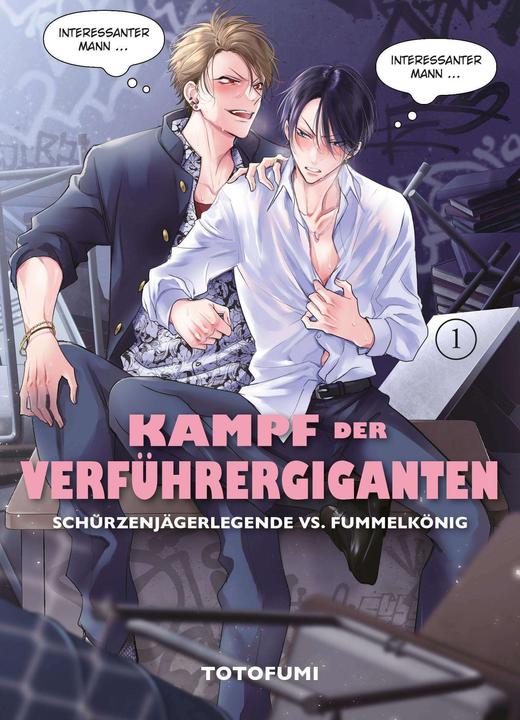 Actual product image Panini Kampf der Verführergiganten: Schürzenjägerlegende vs. Fummelkönig 01 (German, Totofumi, Dorothea Klepper, 2024)