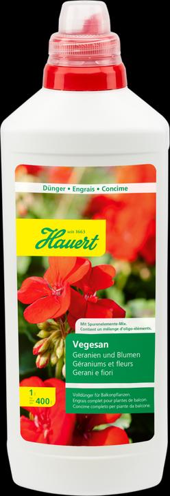 Hauert Géraniums et fleurs végétaliennes (1.26 kg, 1 l)