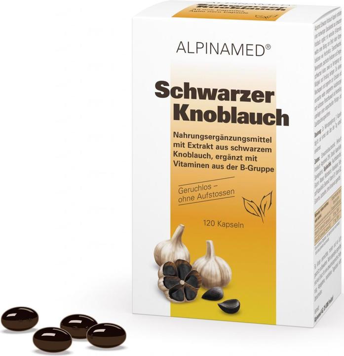 Image du produit Alpinamed Ail noir (120 pièce(s), Capsules, 103 g)