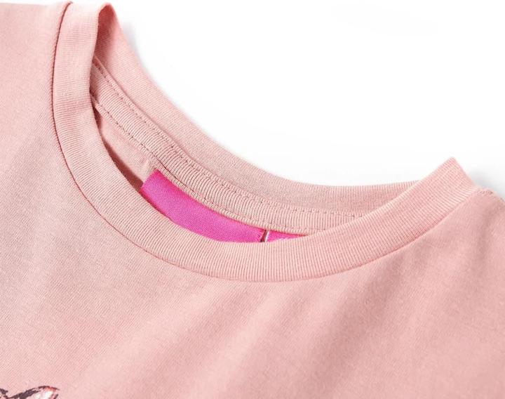Immagine prodotto VidaXL Camicia a maniche lunghe per bambini rosa 116,Materiale: 95% cotone. 5 (116)