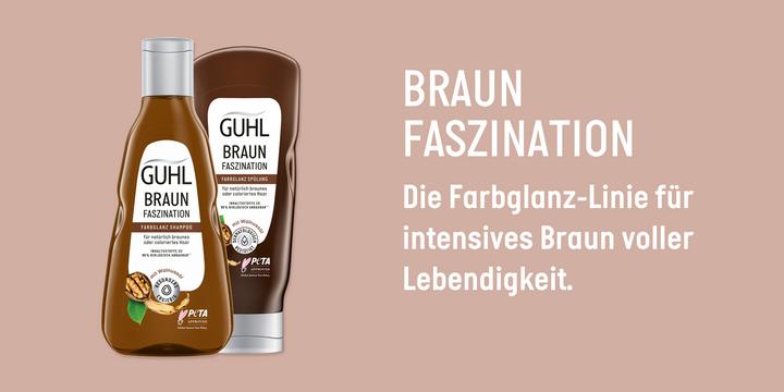 Produktbild Guhl - BRAUN FASZINATION Farbglanz-Spülung (200 ml)