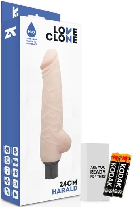Image du produit Love Clone Loveclone Harald Vibrateur Autolubrifiant 24cm
