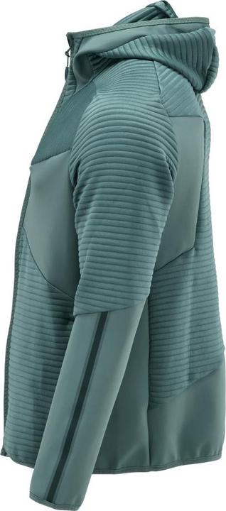 Actual product image Mascot Hooded fleece jumper with zip light forest green, size S (S)