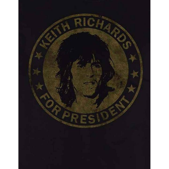 Image du produit The Rolling Stones Unisexe Adulte Keith Pour le Président T-shirt (S)
