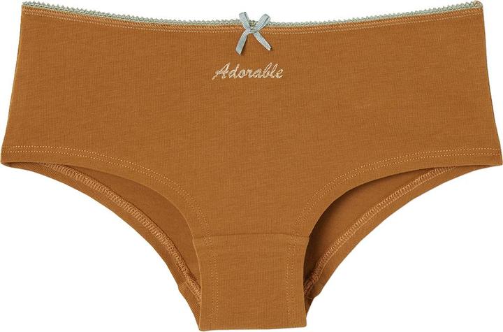 Immagine prodotto Vertbaudet 7er-Pack Mädchen Shortys ADORABLE, Bio-Baumwolle (86, Confezione da 7)