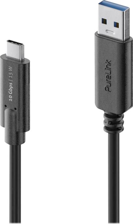 Produktbild Purelink USB A – USB C (0.50 m, USB 3.2 Gen 2)
