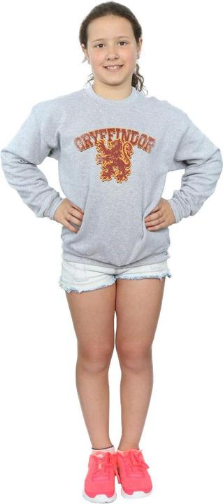 Actual product image Girls Gryffindor Sport Emblem Sweatshirt (152, 158)