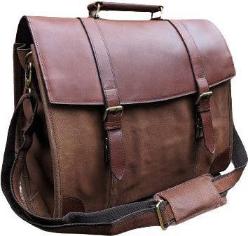 Immagine prodotto Only-Bags.Store Borsa a tracolla in vera pelle, borsa universitaria, borsa per laptop, borsa a tracolla, borsa da