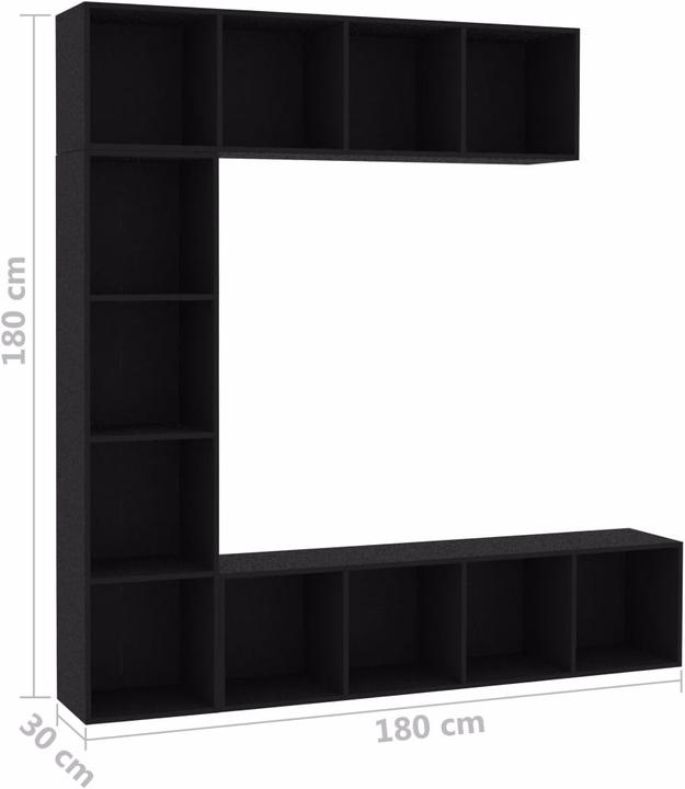 Produktbild VidaXL Bücherregal (180 x 30 x 180 cm)