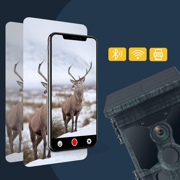 Image du produit Voopeak Wildkamera TC08 mit Solar