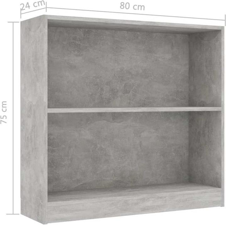 Produktbild VidaXL Bücherregal (80 x 24 x 75 cm)
