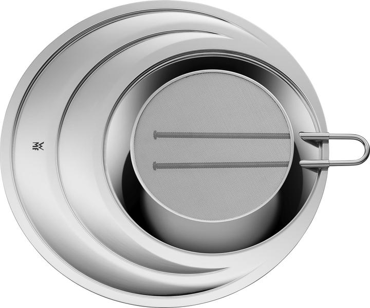 Produktbild WMF Spritzschutz Küche für 20-28cm Pfannen einschiebbarer Griff Profi Plus Edelstahl (Metall)